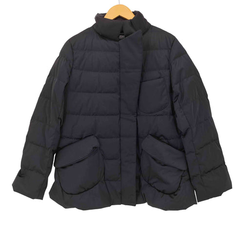 ユニクロプラスジェイ UNIQLO+J スタンドカラーダウンジャケット レディース JPN:L