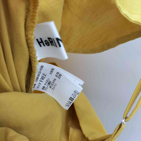 ヘリンドットサイ HeRIN.CYE Pleated hem OP レディース FREE