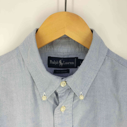 ラルフローレン RALPH LAUREN ポニー刺繍 ボタンダウン コットンシャツ メンズ import:L
