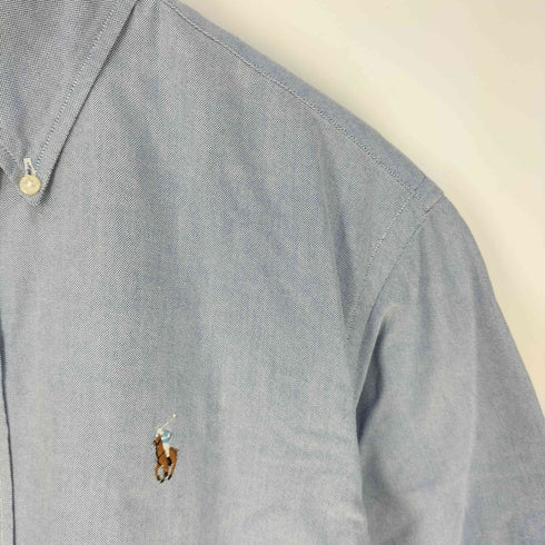 ラルフローレン RALPH LAUREN ポニー刺繍 ボタンダウン コットンシャツ メンズ import:L