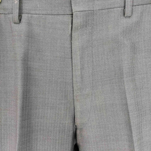 バーバリーズ BURBERRYS 90S 格子チェック 2Bテーラードジャケット YZIP 刻印 ノータック スラックス スーツセットアップ メンズ 92-82-160