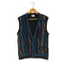 PURELY AUSTRALIAN CLOTHING CO. マルチカラー 3Dニットベスト メンズ import:L