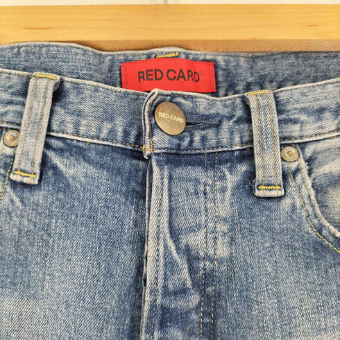 レッドカード REDCARD ストレッチテーパードデニムパンツ メンズ 30