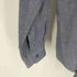 chamois デカ襟 ラウンドカット シャンブレーシャツ タンガリーシャツ メンズ import:M