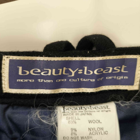 ビューティービースト beauty:beast モヘア混切替デザインウールパンツ メンズ JPN:M