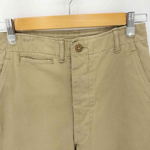 ユーエスアーミー U.S. ARMY 50S M-45 KHAKI CHINO TROUSER メンズ W30