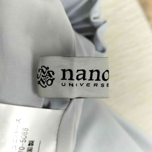 ナノユニバース NANO universe ニューワンダー フロントスリットイージーパンツ レディース JPN:38