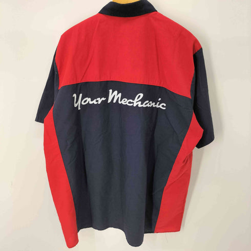 レッドキャップ RED KAP ダブルポケット ボックスS/Sワークシャツ バイカラー メンズ JPN:XXL