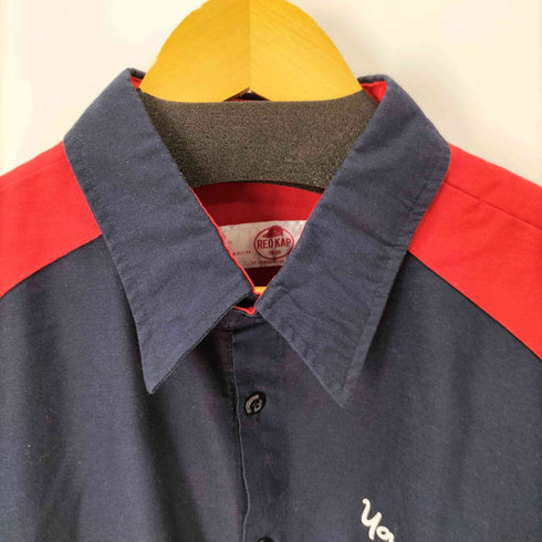 レッドキャップ RED KAP ダブルポケット ボックスS/Sワークシャツ バイカラー メンズ JPN:XXL