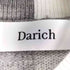 ダーリッチ Darich バイカラーカメリアモチーフニットミニワンピース レディース FREE