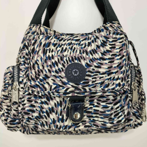 キプリング KIPLING 総柄 Y2K ナイロントートバック レディース
