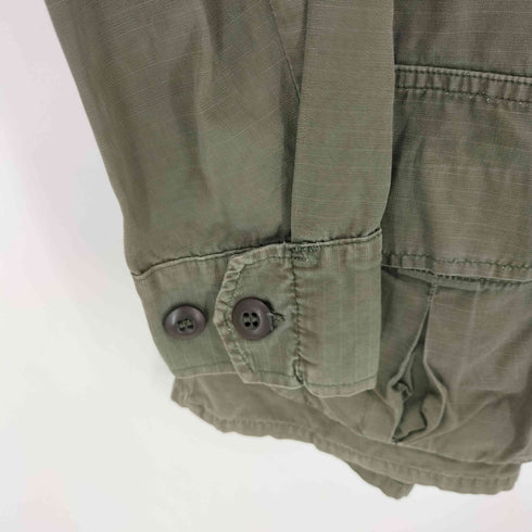 ユーエスアーミー U.S. ARMY 70S 4TH リップストップ ジャングルファティーグ ジャケット メンズ MEDIUM-REGULAR