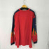 チェイスオーセンティクス Chase Authentics 90s 2XL ワッペン レーシングL/S TEE バイカラー フレイム メンズ 2XL