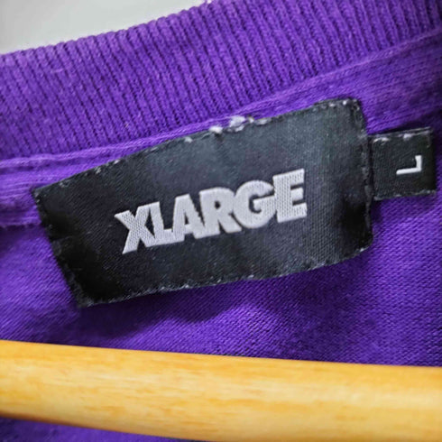 エクストララージ XLARGE 背面プリントL/S TEE ロゴプリント メンズ JPN:L
