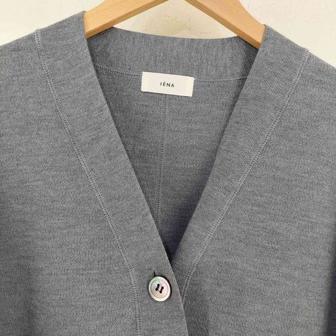イエナ IENA スーパーファインスムース ポンチョカーディガン レディース