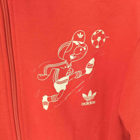 アディダスオリジナルス adidas Originals 00S 両面プリントハイネックトラックジャケット 背面フロッキープリント SPORTY メンズ import:L