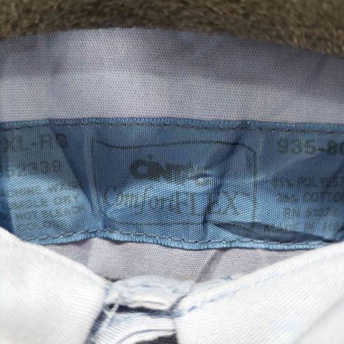 シンタス CINTAS 2XL ダブルポケット ワッペンL/Sワークシャツ 企業 蛍光 テープ オーバーサイズ メンズ 2XL