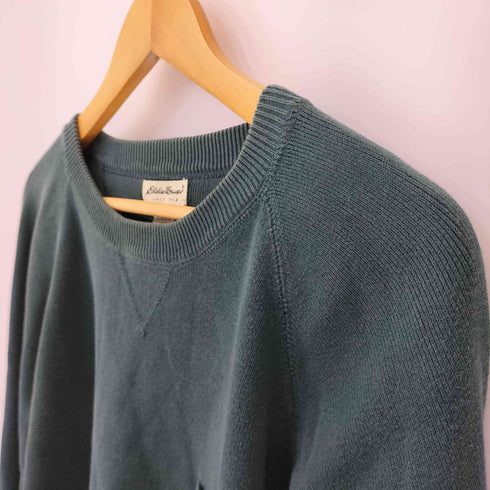 エディーバウアー Eddie Bauer 90s Vガゼットコットンニット メンズ JPN:L
