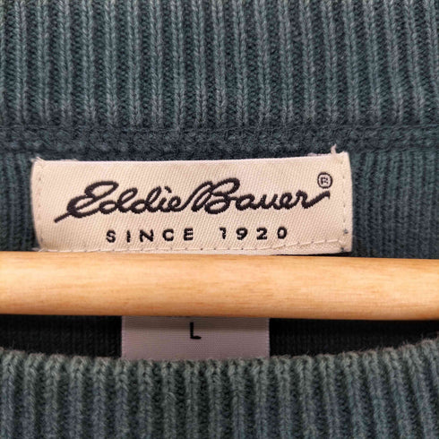 エディーバウアー Eddie Bauer 90s Vガゼットコットンニット メンズ JPN:L