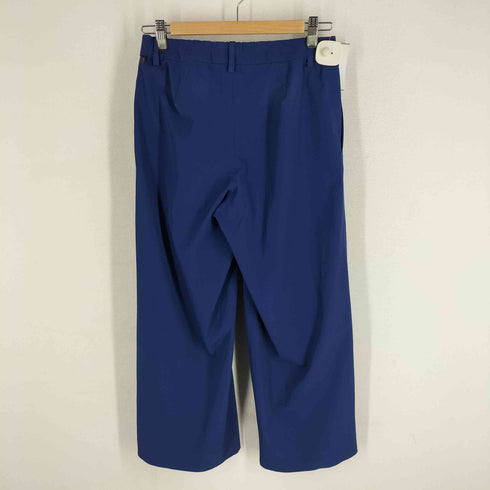 ハートイッセイミヤケ Haat ISSEY MIYAKE 07SS ポリウレタン配合 2タック ワイドスラックスパンツ レディース JPN:2