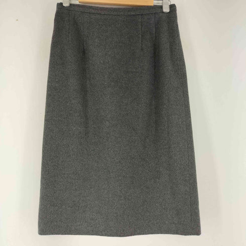 レオナール LEONARD カシミア100% ジャケットセットアップ リアルファー レザー レディース