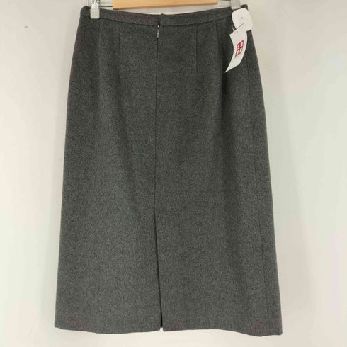 レオナール LEONARD カシミア100% ジャケットセットアップ リアルファー レザー レディース