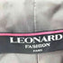 レオナール LEONARD カシミア100% ジャケットセットアップ リアルファー レザー レディース