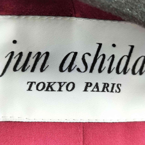 ジュンアシダ jun ashida シルク混 1Bテーラードジャケット レディース 11