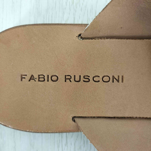 ファビオルスコーニ FABIO RUSCONI MADE IN ITALY フラットサンダル レディース EUR:37