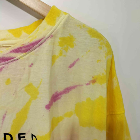 MISSGUIDED タイダイ柄 ショートスリーブ クルーネックTシャツ メンズ US 14