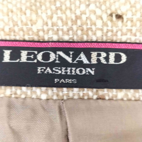 レオナール LEONARD 2Bテーラードジャケットセットアップ レディース JPN:40 70-95