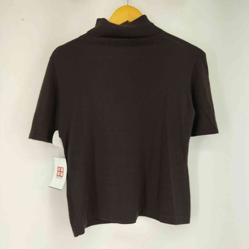 レオナール LEONARD カシミアシルクハイネックカットソー レディース JPN:L