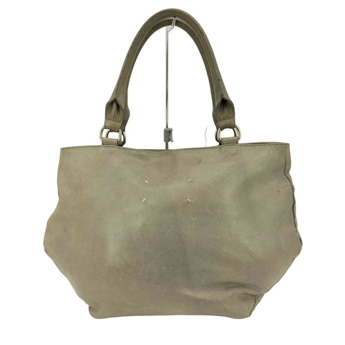 メゾンマルタンマルジェラ Maison Martin Margiela 2009SS 背面マチ カーフレザー ハンドバッグ トートバッグ メンズ