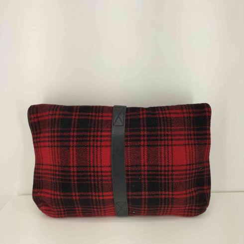 ラグビーラルフローレン Rugby Ralph Lauren グレンチェックウールクラッチバッグ BAGS ACCESSARIES メンズ