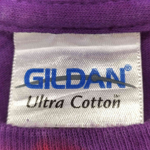 ギルダン GILDAN 企業ロゴプリント タイダイ ショートスリーブ クルーネックTシャツ メンズ import:M