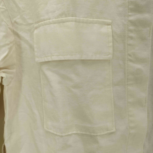 マッキントッシュフィロソフィー MACKINTOSH PHILOSOPHY L/S ノーカラーサファリシャツ レディース JPN:34