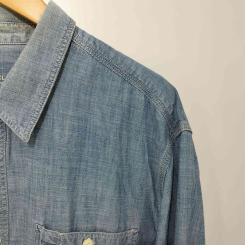 ギャップ Gap 2016 シャンブレー ワークシャツ メンズ import:XL