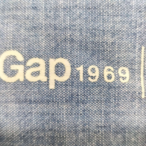 ギャップ Gap 2016 シャンブレー ワークシャツ メンズ import:XL