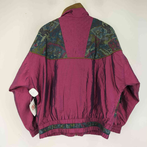 LAVON 90S ナイロン総柄キルティングジャケット メンズ import:L