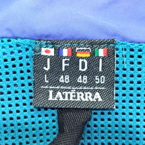 ラテラ LATERRA ジップアップ ウインドブレーカー ナイロンジャケット メンズ JPN:L