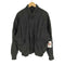 CUIR VERITABLE NAPPA ナッパレザー ジップデザイン レザーフライトジャケット メンズ 52