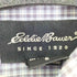 エディーバウアー Eddie Bauer 00S 黒タグ BD L/S コットンチェックシャツ メンズ import:S