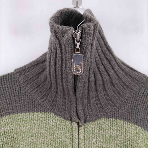 ティンバーランド Timberland 00S ハイネックボーダーコマンドセーター メンズ import:L