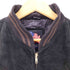 LEATHER U.S.A 80-90s C&C ジッパー 切替 レザースタジャン メンズ 3xl