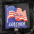 LEATHER U.S.A 80-90s C&C ジッパー 切替 レザースタジャン メンズ 3xl