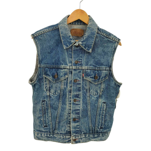 リーバイス Levis 80S USA製 70506-0216 4th型 デニムベスト メンズ US:40