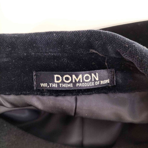 ドモン DOMON ベロア テーラードジャケット メンズ