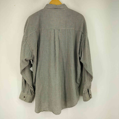 チャップスラルフローレン CHAPS RALPH LAUREN 80S BD L/S チェックシャツ メンズ import:XL