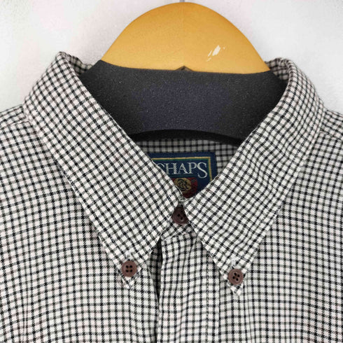 チャップスラルフローレン CHAPS RALPH LAUREN 80S BD L/S チェックシャツ メンズ import:XL