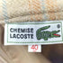 シュミーズラコステ CHEMISE LACOSTE 刺繍ロゴ チェック柄 ウール混 スカート レディース JPN:40